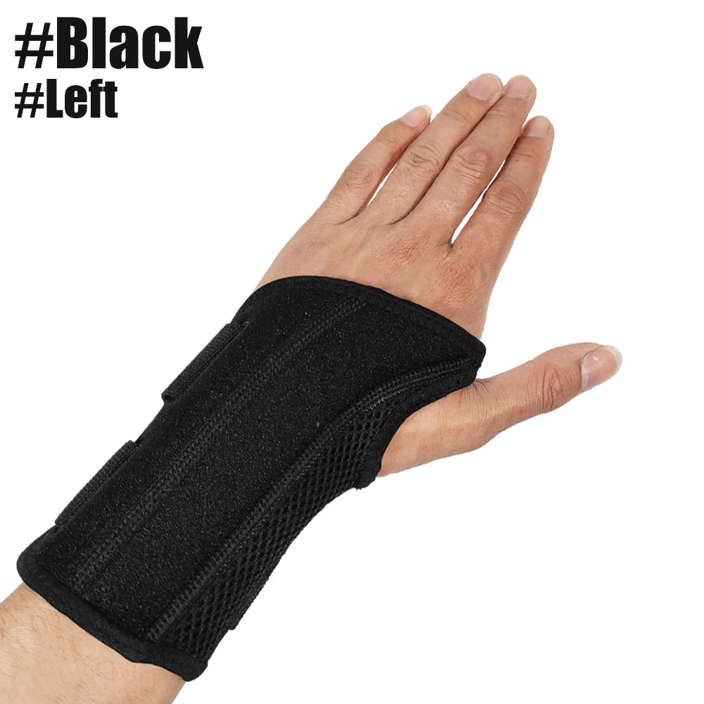 1pcs Wrist Brace for Carpal Tunnel Support Brace with Splints Hand Support for Arthritis Tendonitis Sprain Injuries Wrist Pain