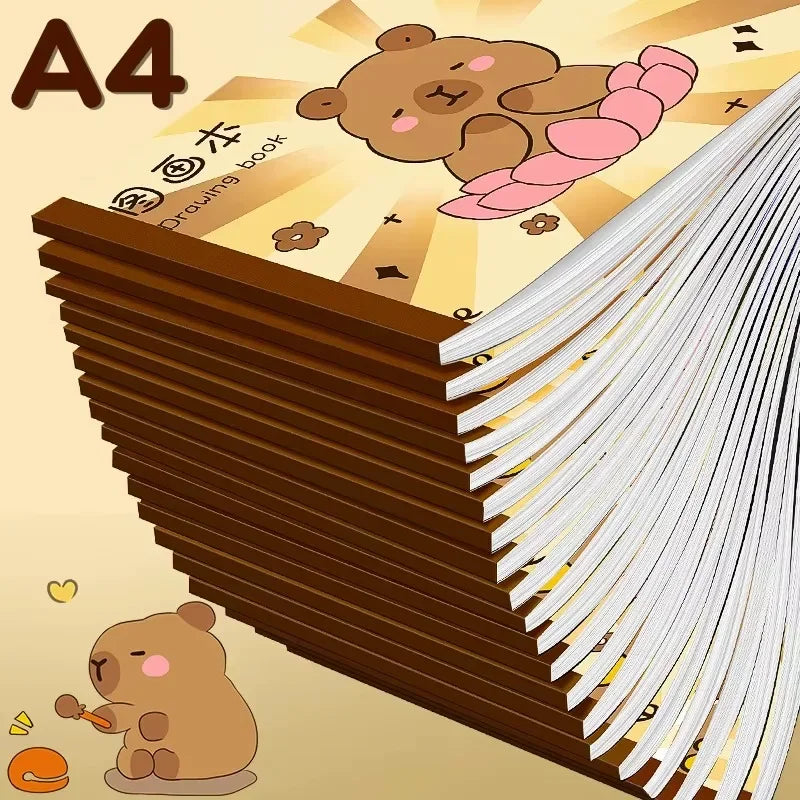 Professional sketchbook Thick paper Spiral notebook Art school Student supplies Pencil drawing notepad Pencil drawing stationery