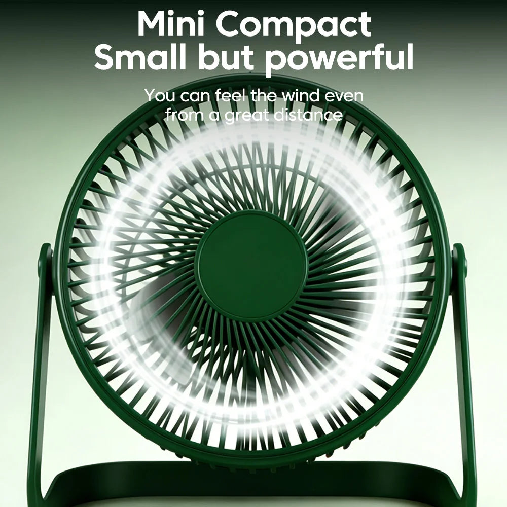 Mini USB Desktop Fan Portable Fan Desktop Office USB Quiet Cooling Fans Suitable For Student Dormitory Summer Home Office