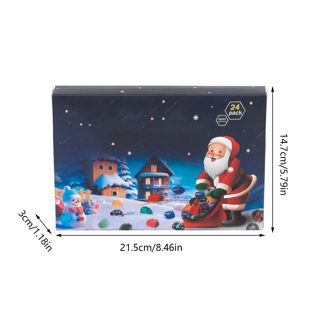Crystal Pendant Advent Calendar – 24-Day Countdown for Girls & Teens