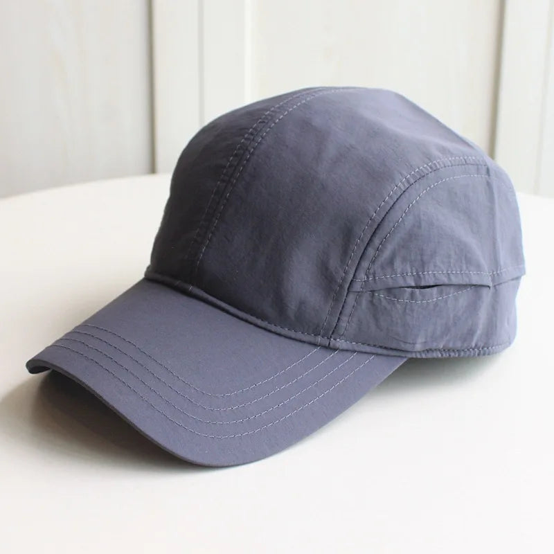 Big Head Baseball Caps for Men and Women, Quick Dry, Cooling Performance Hat, Over Size, Breathable, Adjustable Running Dad Hat
