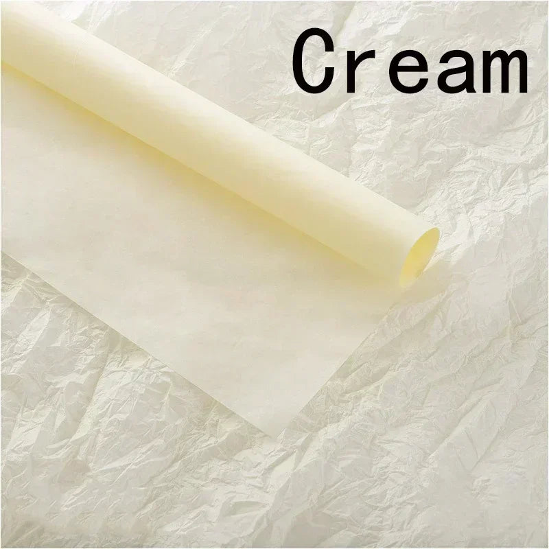 10Pcs 50*66cm Tissue Paper Flower Bouquet Wrapping  For Florist Wedding Birthday Party Gift Packing Decor DIY Crafts