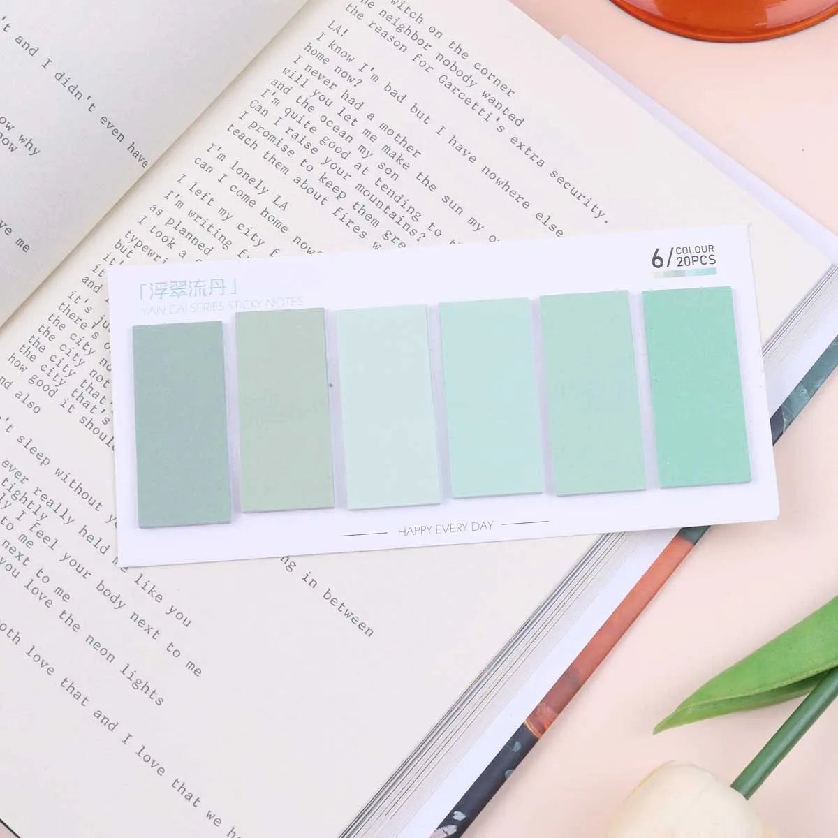 120 Sheets Sticky Notes with Ruler for Index Tabs Page Markers To Do List Planners Posted It School Office Stationery Supplies