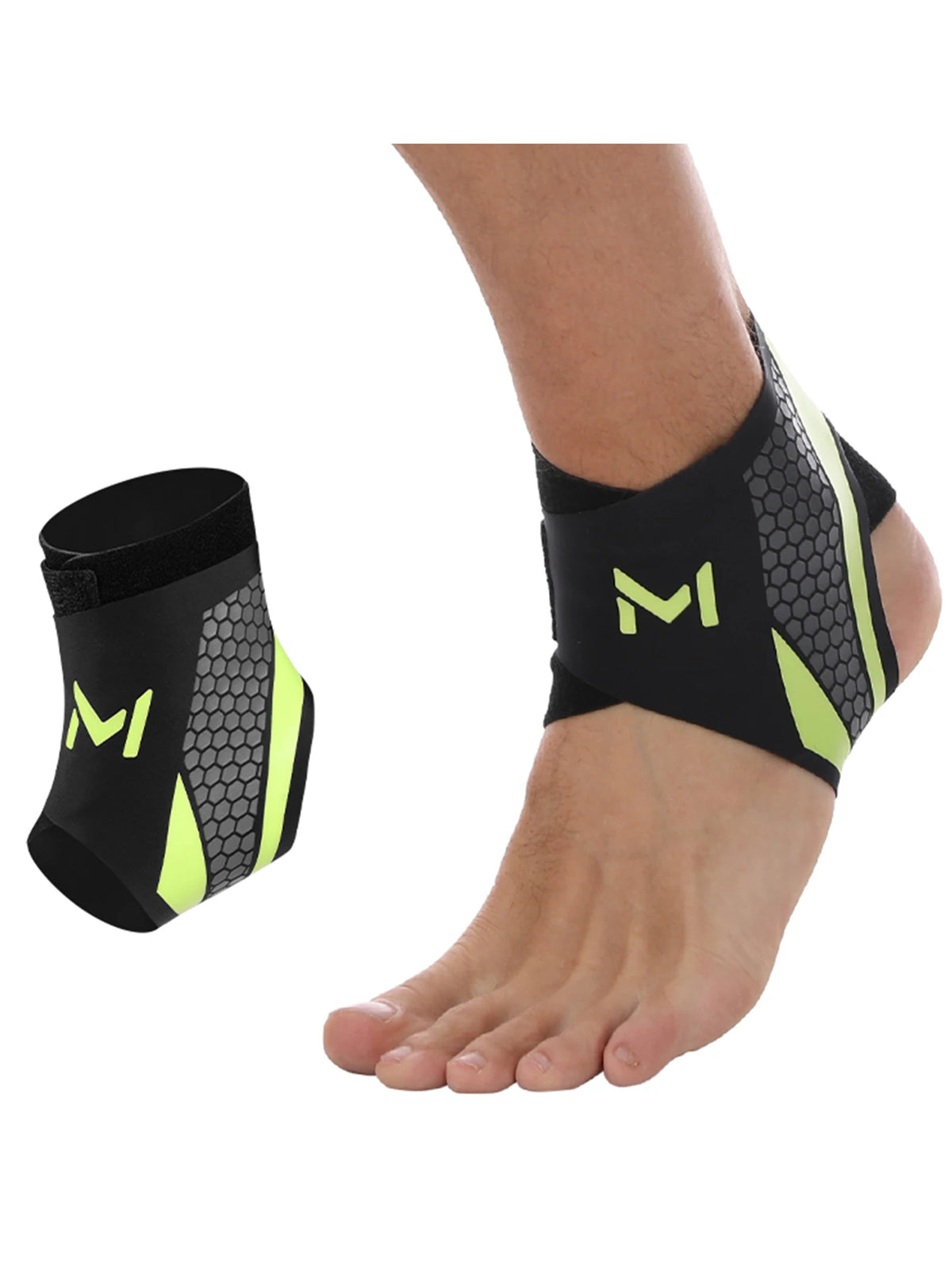 1/2pcs Cooper Ankle Support Compression Foot Sleeves for Men Women Bracer Ankle Protector Daily Sport Gym Workout Weightlifting