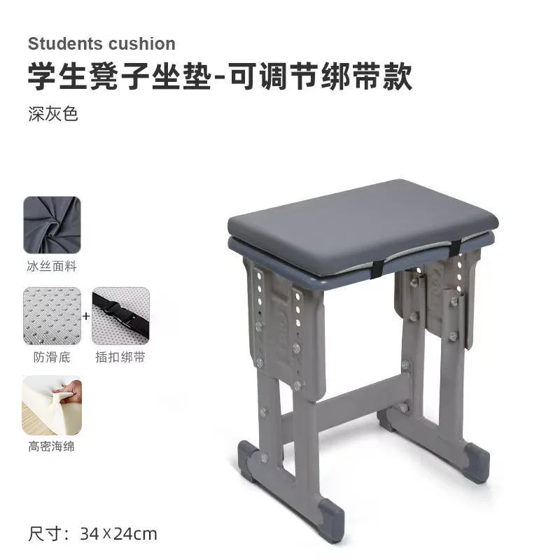 Thickened High-density Sponge Chair Cushion in Summer, Student Seat Cushion, Classroom Stool Seat Cushion, Fart Pad and Butt Pad