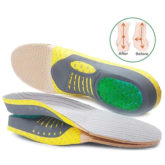 Orthopedic Insoles Orthotics Flat Foot Health Sole Pad For Shoes Insert Arch Support Pad For Plantar Fasciitis Feet Care Insoles