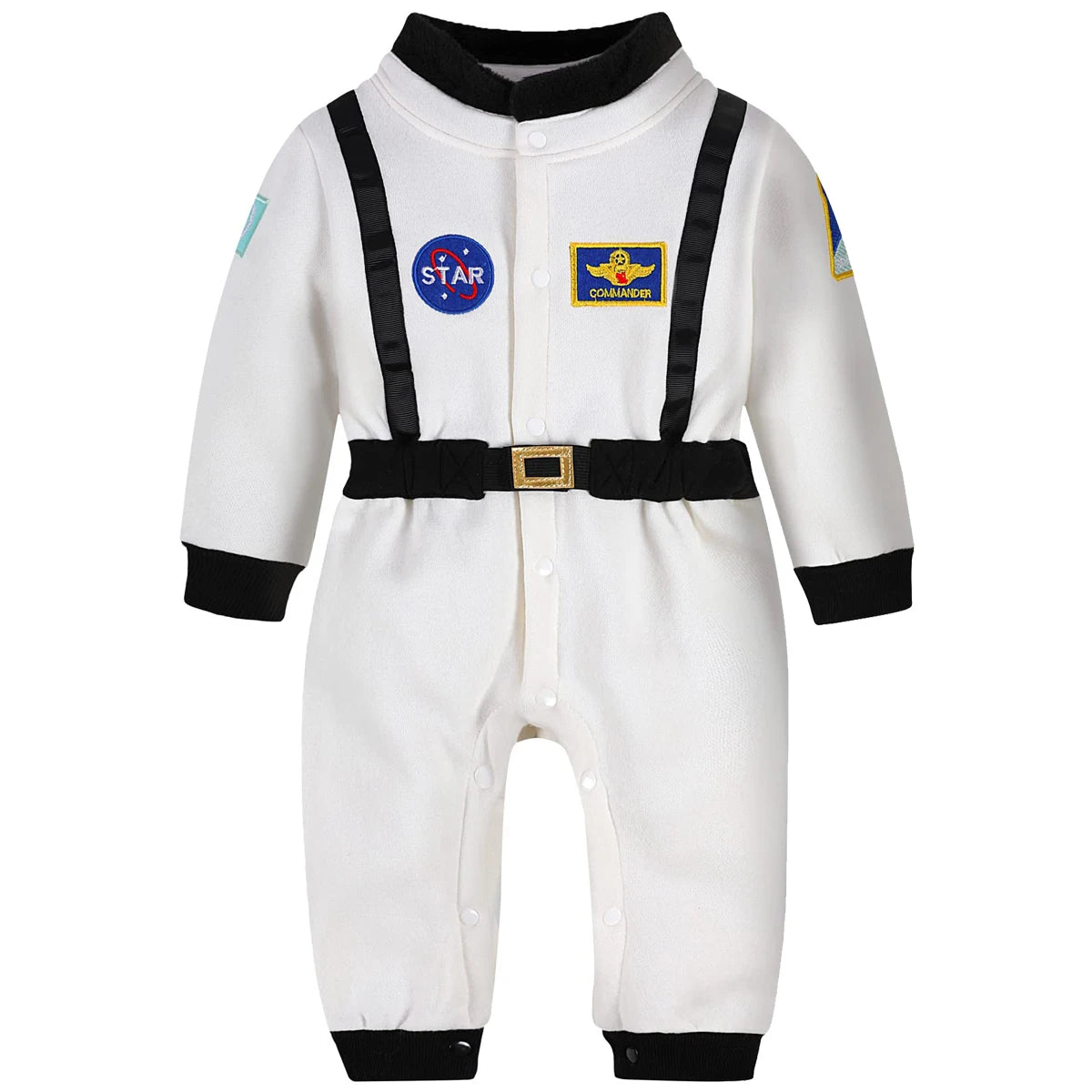 Toddler Astronaut Costume Baby Boys Space Suit Rompers Infant Halloween Birthday Party Cosplay Fancy Dress Jumpsuit
