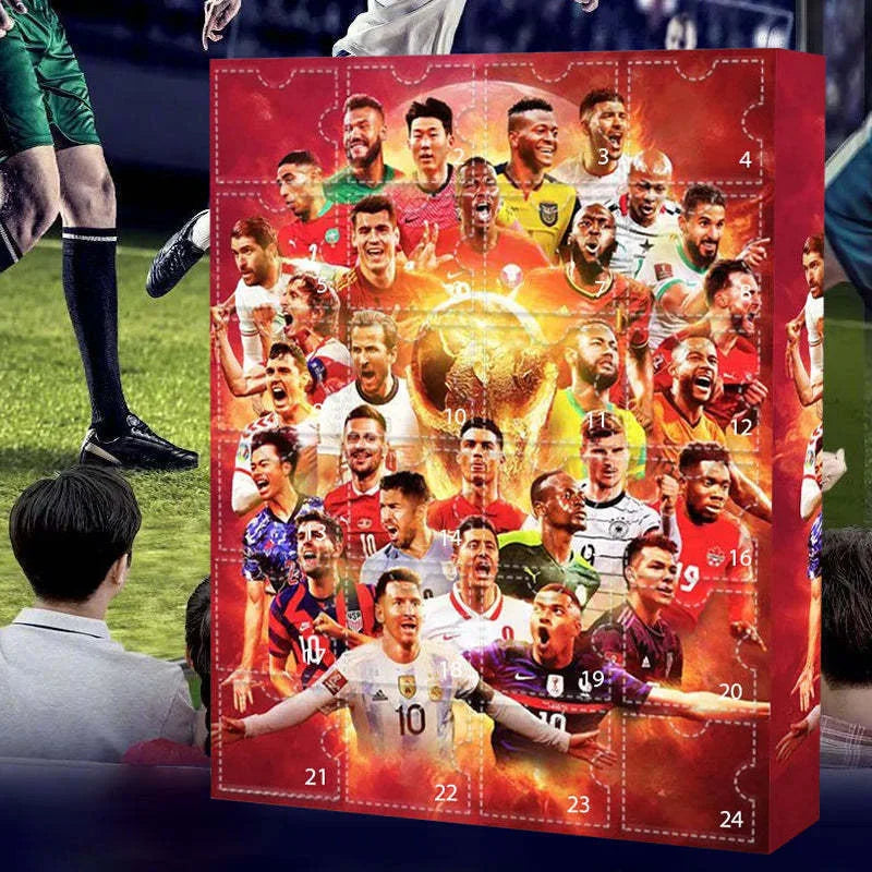 Soccer Advent Calendar – 24-Day Sports Christmas Countdown Blind Box