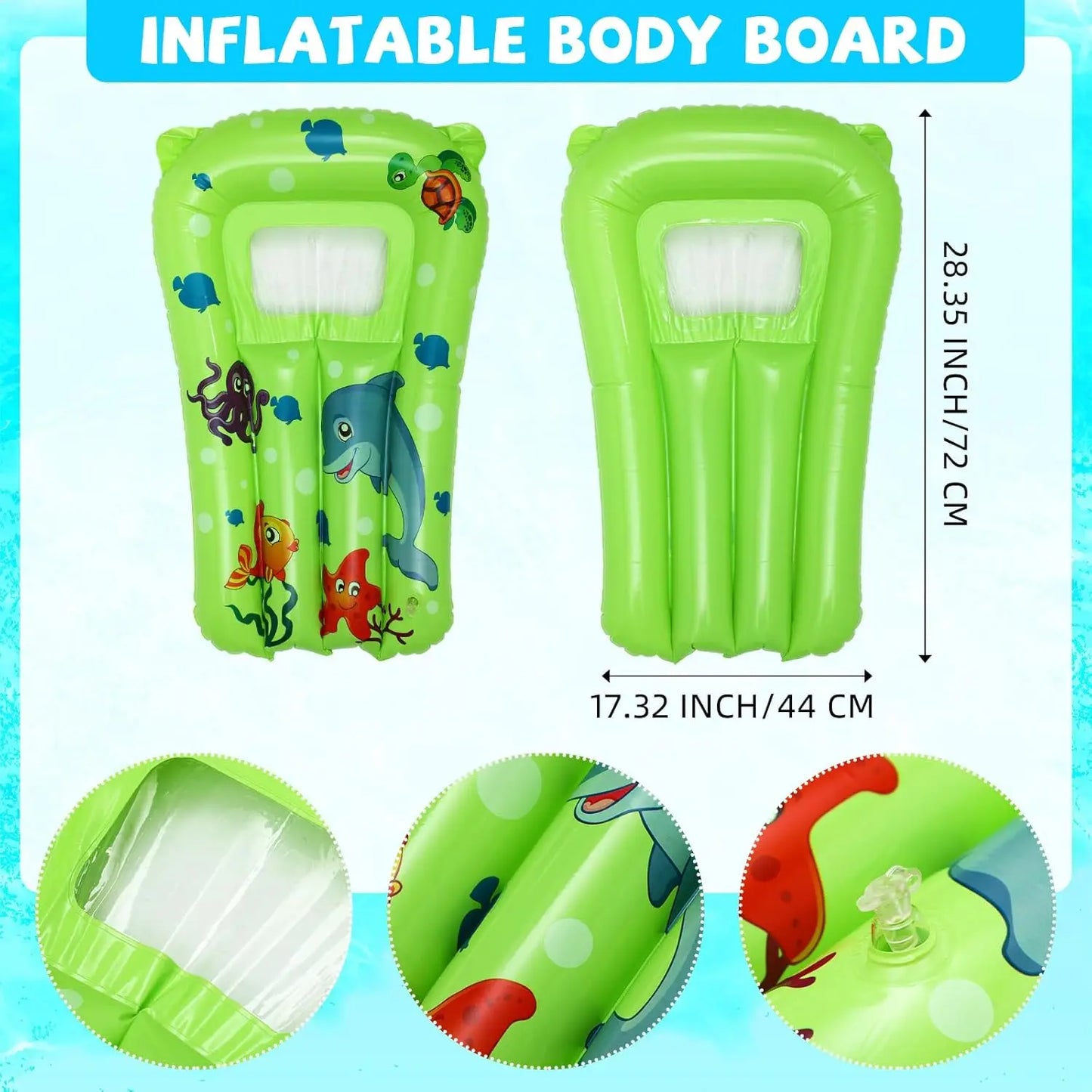 Water Floating Ring Inflatable Pool Swim Tube Float Mat Saucer Chair Kids Summer Outdoor Beach Hammock Water Play Equipment