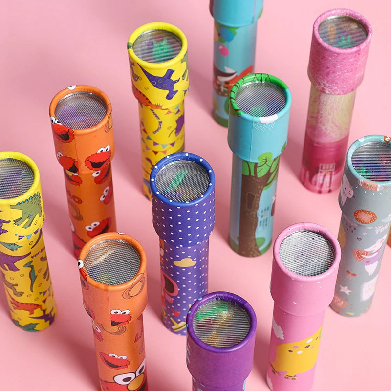6Pcs Classic Kaleidoscopes Educational Toys Kids Birthday Party Favor Classroom Prizes School Return Gifts Goodie Fillers