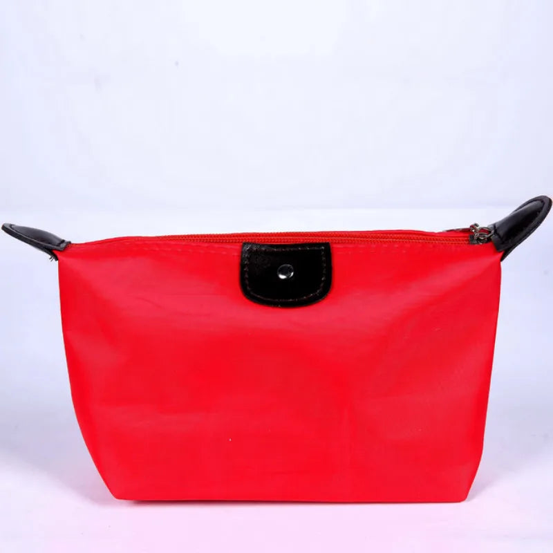 Cosmetic Bag For Women Colorful Waterproof Travel Dumpling Storage Bags Mini Cute Toiletry Makeup Portable Tote Bags Purses 2023