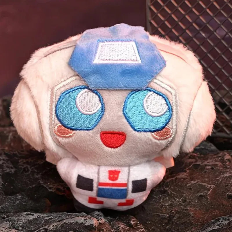 2026 Transformation Mini Series Wave 2 Jetfire Hot Rod Plush Keychain Skyfire Ironhide Onyx Prime Plush Starscream Soft Toy