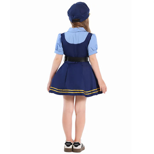 Kids Police Costume Set – Officer Uniform for Boys & Girls, Ages 2–12