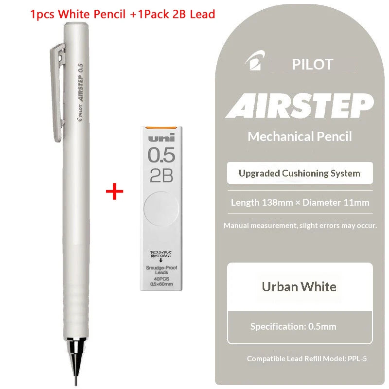 PILOT AIRSTEP Pencil HAS-15 New Function Mechanical Pencil,0.5mm Limited Edition Color Pen Body Students Children Stationery Pen