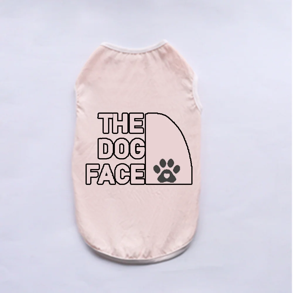 1 Pc Pet Summer Mesh Vest Cute Print Breathable Dog & Cat Clothes Ultra-Thin Cooling Sleeveless T-Shirt for Chihuahua Teddy