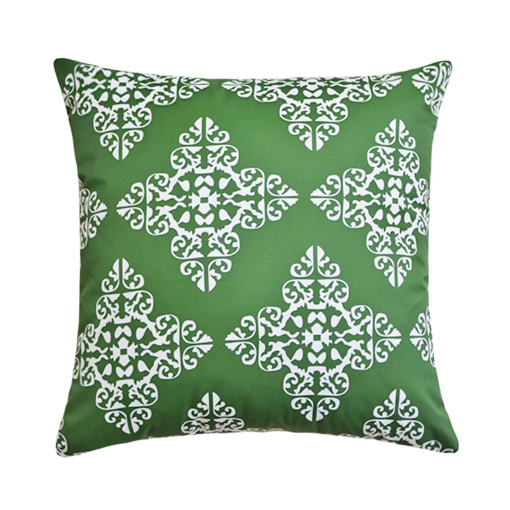 50x70cm Twill Waterproof Colorful Print Outdoor Pillowcase Summer Cool Cushion Cover For Patio Sofa Balcony