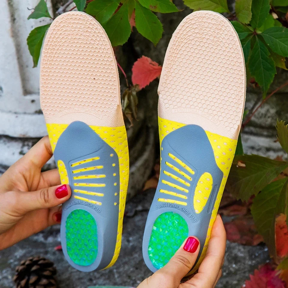 Orthopedic Insoles Orthotics Flat Foot Health Sole Pad For Shoes Insert Arch Support Pad For Plantar Fasciitis Feet Care Insoles