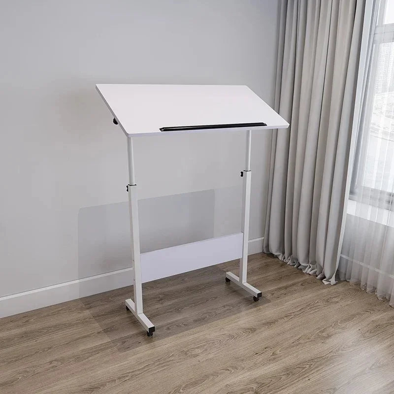Computer Drawing Office Desks Notebook Art Puzzle Tilted Lifting Table Mobile Folding Elevate Mesa Escritorio Office Furniture A