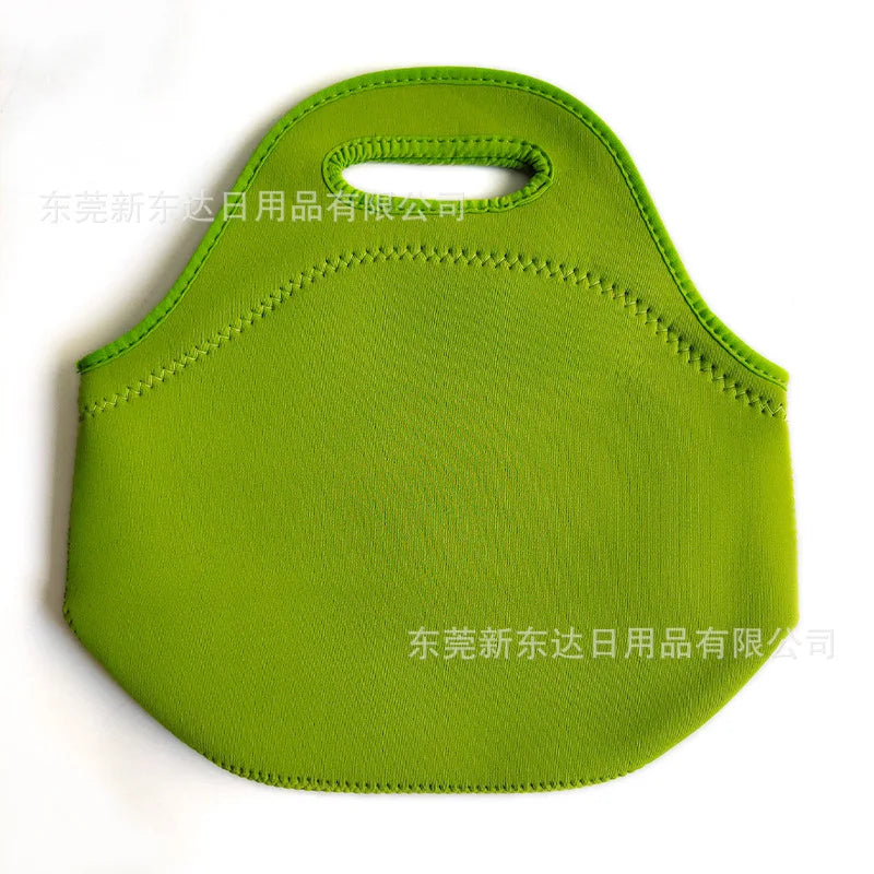 Neoprene Portable Lunch Bag Thermal Insulated Bento Box Tote Cooler Pouch Dinner Container Picnic Kid School Food Storage Bags