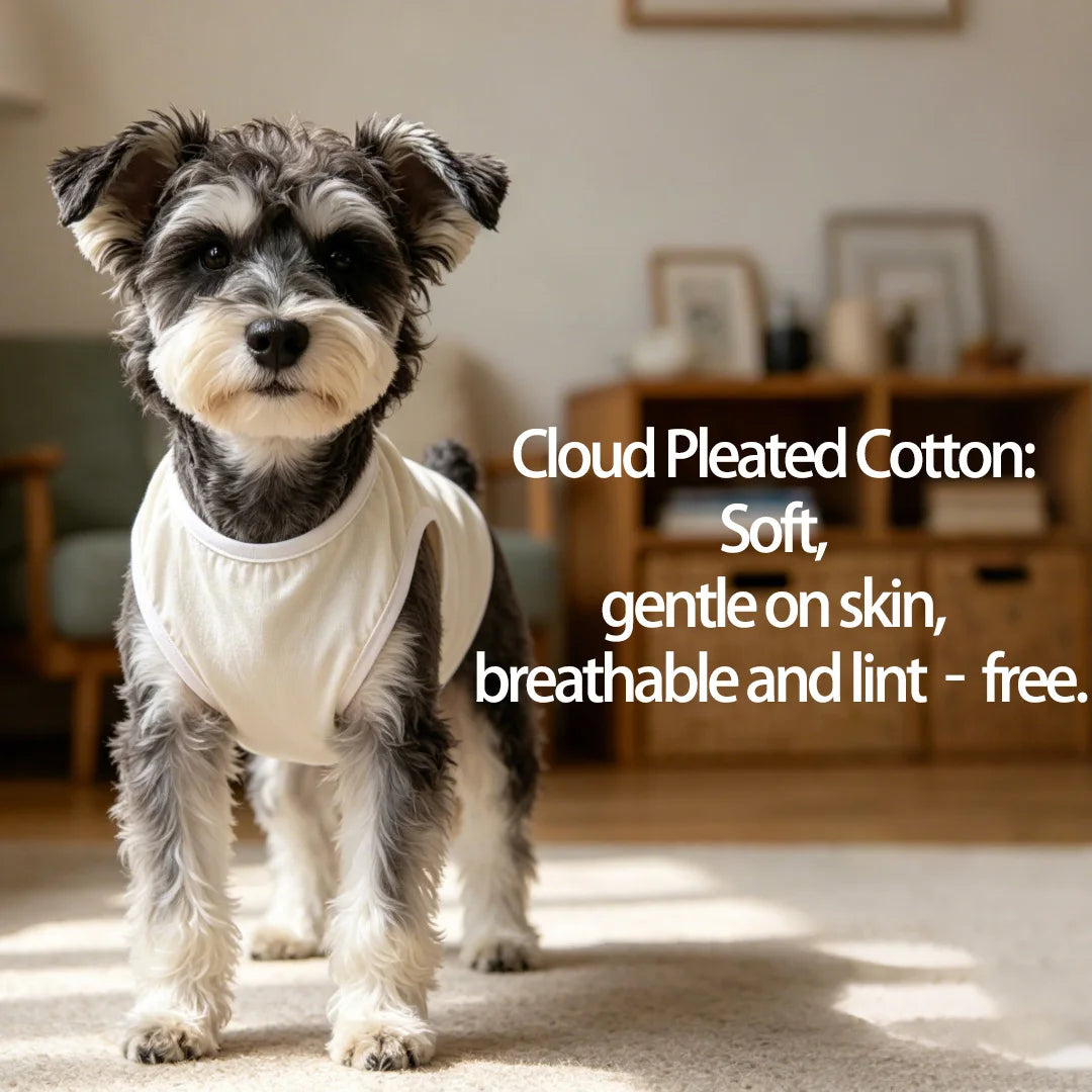 1 Pc Pet Summer Mesh Vest Cute Print Breathable Dog & Cat Clothes Ultra-Thin Cooling Sleeveless T-Shirt for Chihuahua Teddy