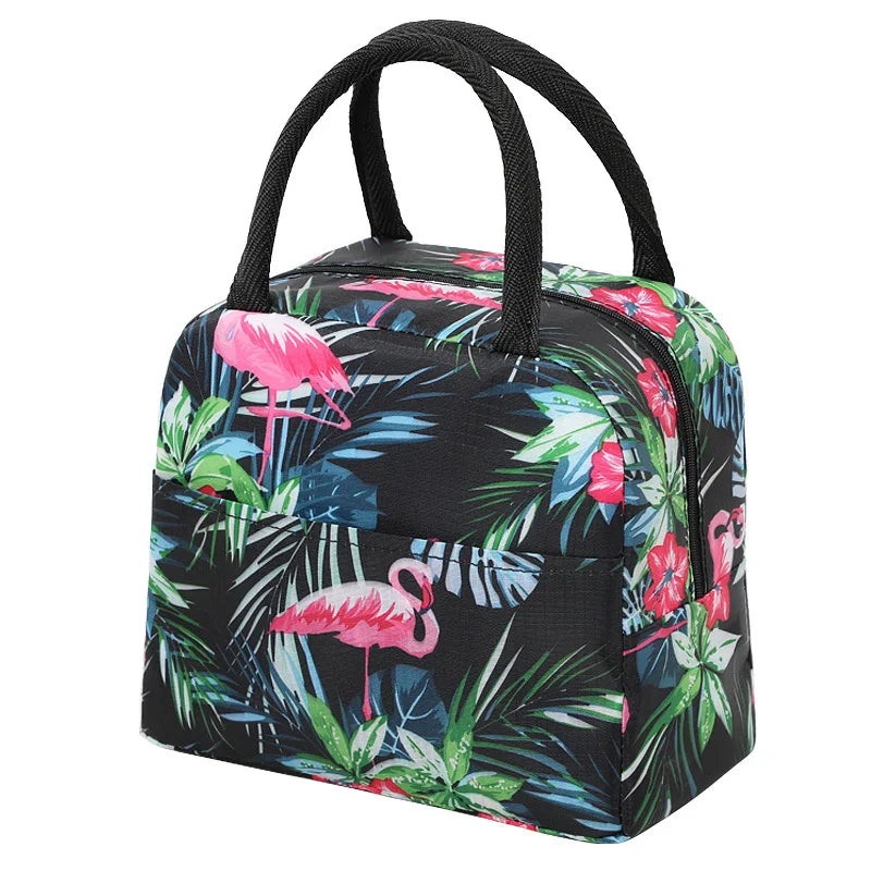 Aluminum Foil Insulated Lunch Bag for Office Workers Portable Lunch Box Lunch Bag Minimalist Kid Insulated  Handbag