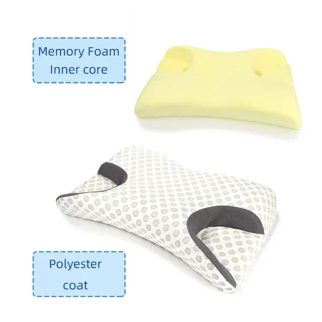 Odorless Contour CPAP Functional Pillow for Medical/Patient/Hospital Using Memory Foam Pillow
