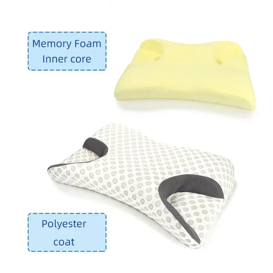 Odorless Contour CPAP Functional Pillow for Medical/Patient/Hospital Using Memory Foam Pillow