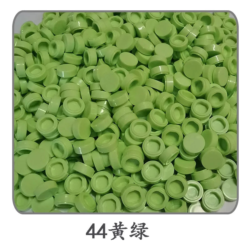 500pcs 1x1 Round  98138 Pixel Art Remix Building Block Toy Mosaic Drawing Series