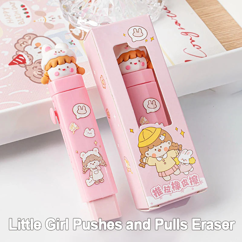 Creative Cartoon Eraser for Elementary School Students Cute and Traceless Eraser for Children to Promote Learning and Exams Penc