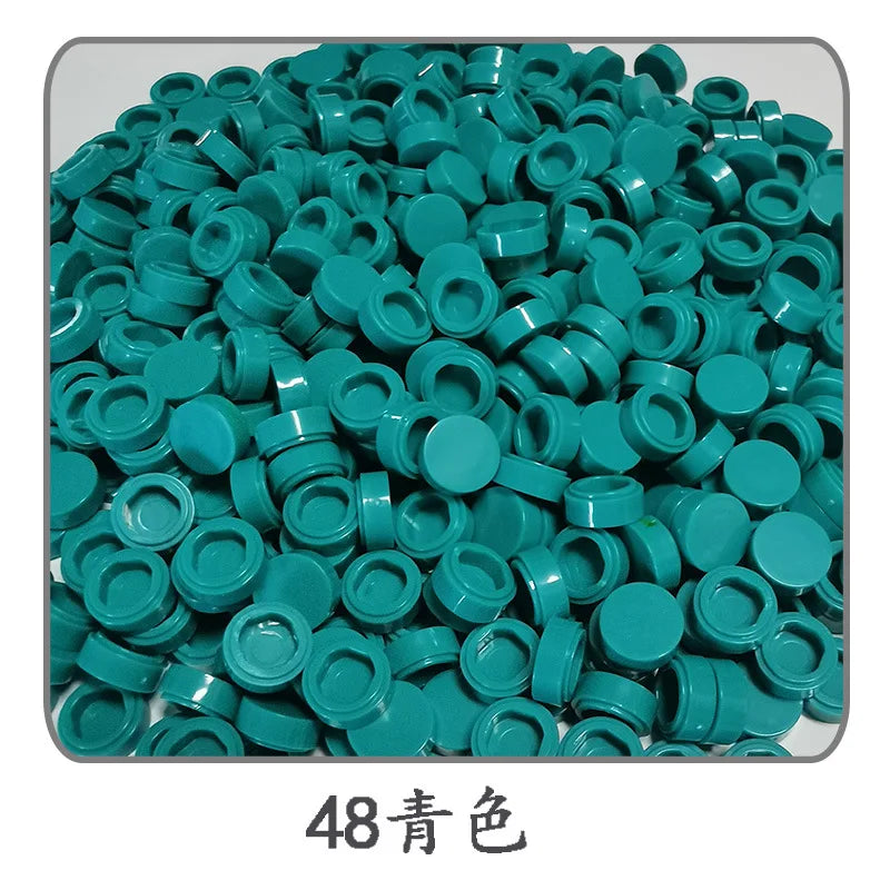 500pcs 1x1 Round  98138 Pixel Art Remix Building Block Toy Mosaic Drawing Series