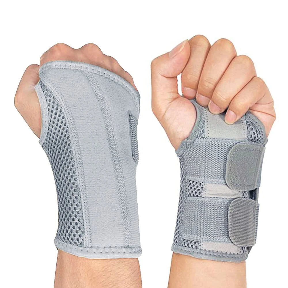 1pcs Wrist Brace for Carpal Tunnel Support Brace with Splints Hand Support for Arthritis Tendonitis Sprain Injuries Wrist Pain