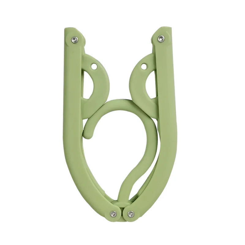Portable Clothes Hanger Travel Hanger Folding Cloth Hanger Closet Organizer Hanger For Clothes Drying Rack Wardrobe Clothes Rack