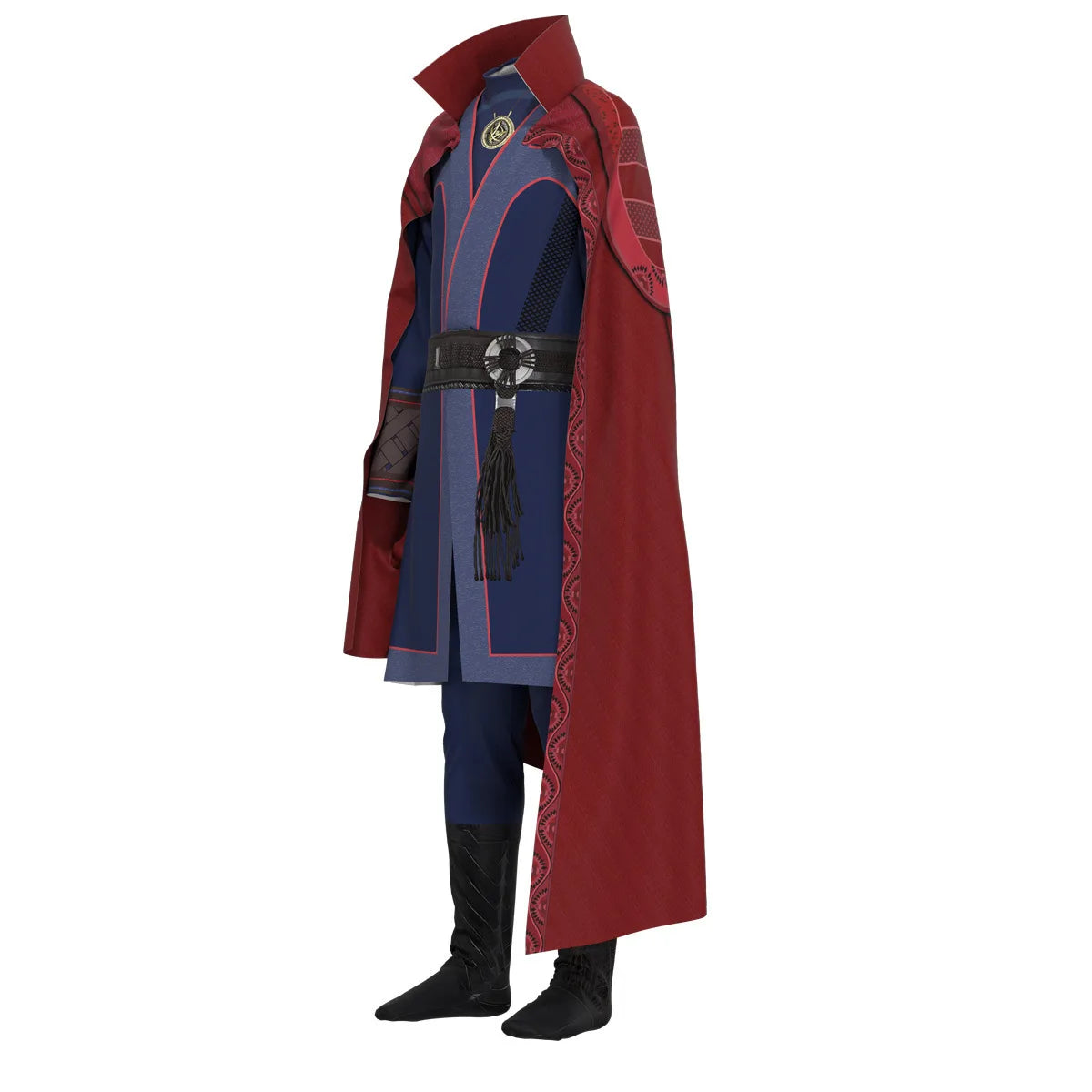 Halloween Cosplay Costume Movie Doctor Strange Stephen Cloak Jumpsuit Suits Theme Party Role Playing Outfits for Adult
