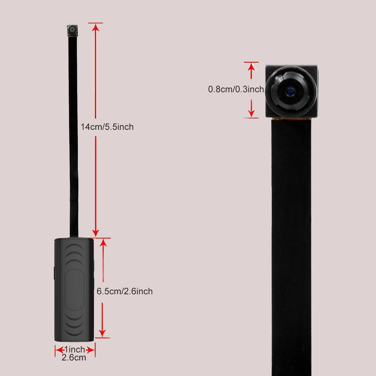 Mini HD Wireless WiFi Camera DIY Module Portable Small Nanny Security Cam Motion Detection Home Surveillance Camera