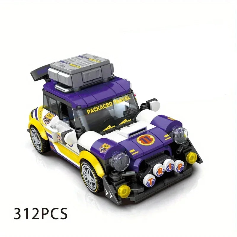 Speed Series Racing Sports Vehiclea Technique Car Supercar Building Blocks Set Bricks Classic MOC Model Toys For Kids