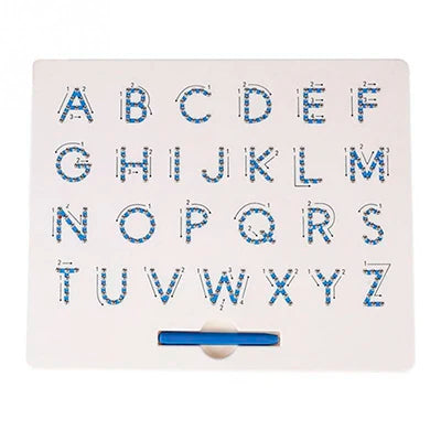 Kids Magnetic Drawing Board Ball Sketch Pad Tablet With Pen Montessori Educational Toys For Children Trip Activities Magnet Toy