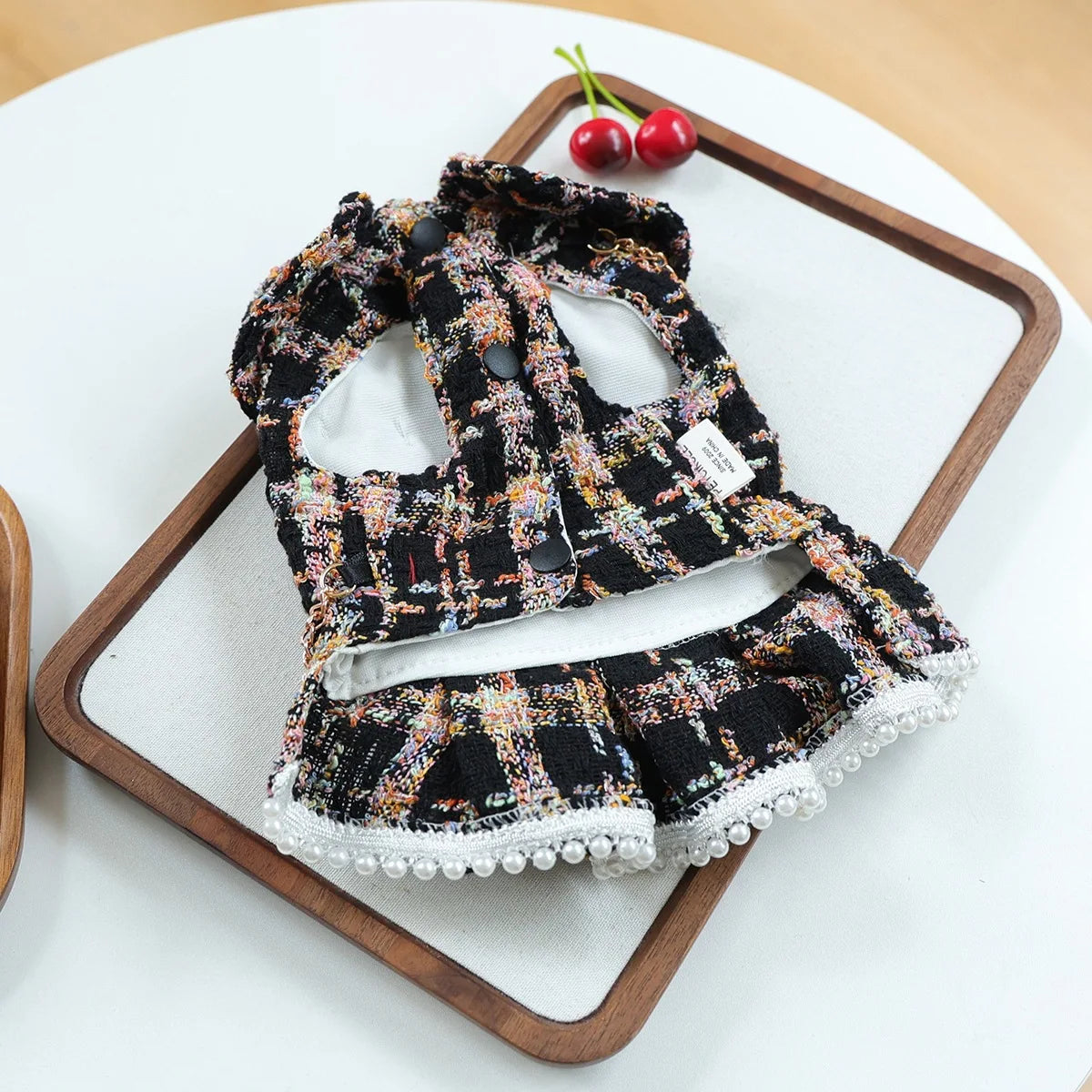 Pearl Puppy Costume Outfit For Small Dogs Chihuahua Yorkie Autumn Winter Pet Halloween Princess Clothing For Female Cat Animal