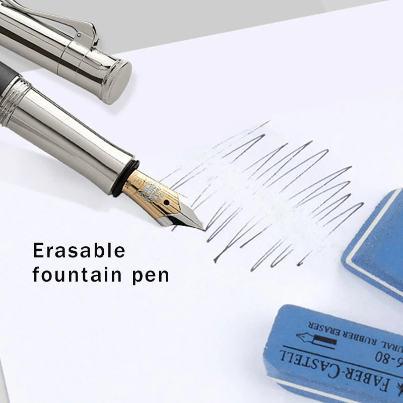 Faber Castell Natural Rubber Eraser for Gel/Ink/Ballpoint/Fountain Pen Sand Rubber Eraser Erasable School Exam Supplies 3Pcs