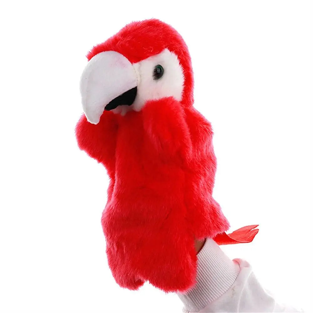 25cm Animal Hand Puppet Plush Toy Hand Doll Telling Story Dolls Toy Glove Puppets Early Learning Educational Toys Gifts for Kids