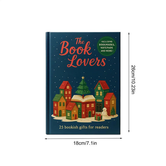 Book Lover Advent Calendar – 24 Acrylic Bookmark Pendant Collectibles