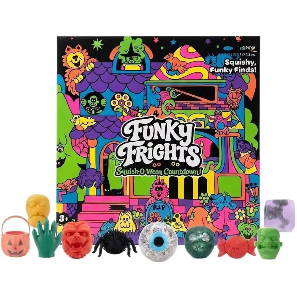 NeeDoh 3D Fidget Advent Calendar – 24-Day Christmas Stress Relief Countdown