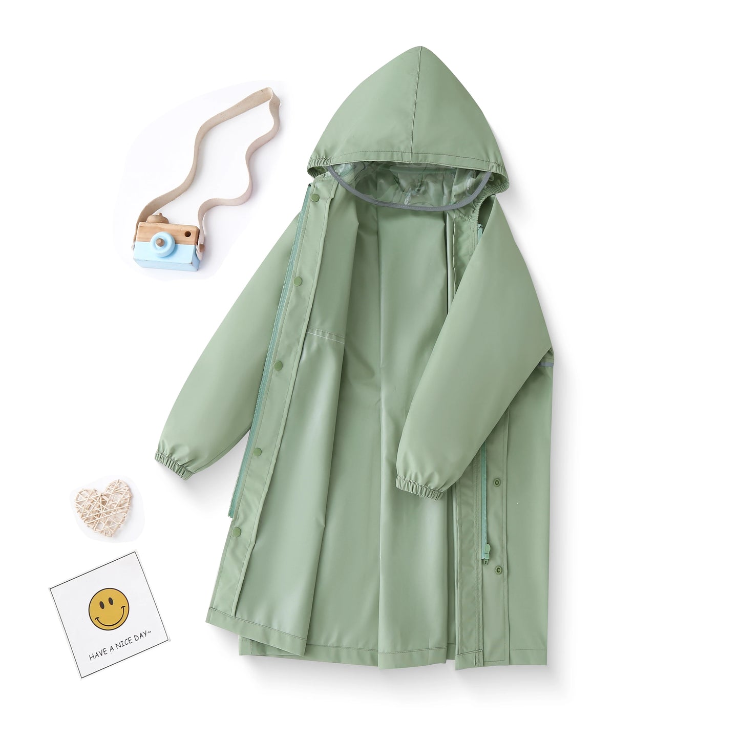 Children’s  Raincoat World Children Rain Coat Kids Boy Girl  Tour Light Waterproof Soft Rainwear Raincoats for kid