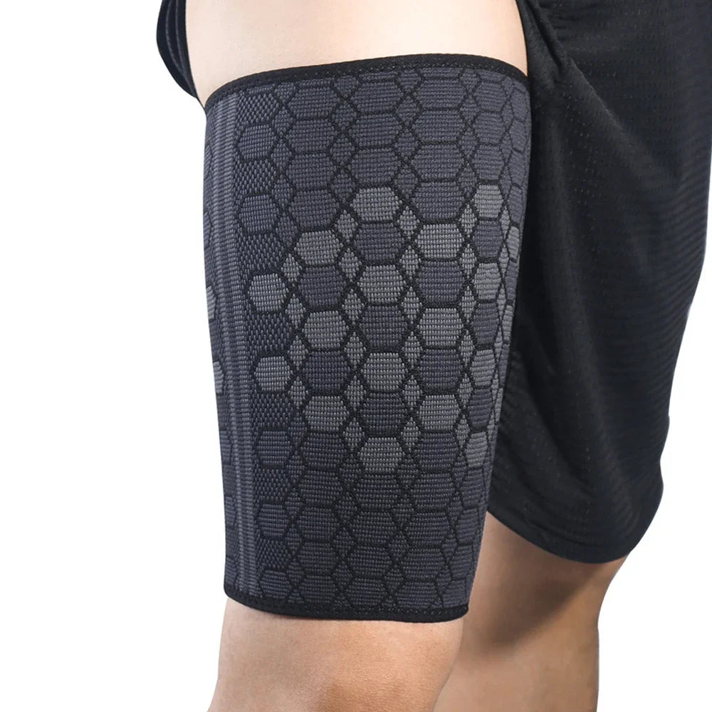 1 PCS Thigh Compression Sleeves, Joint Protection and Support for Running, Sports, Leg Pain Relief, Leg Brace for Men and Women