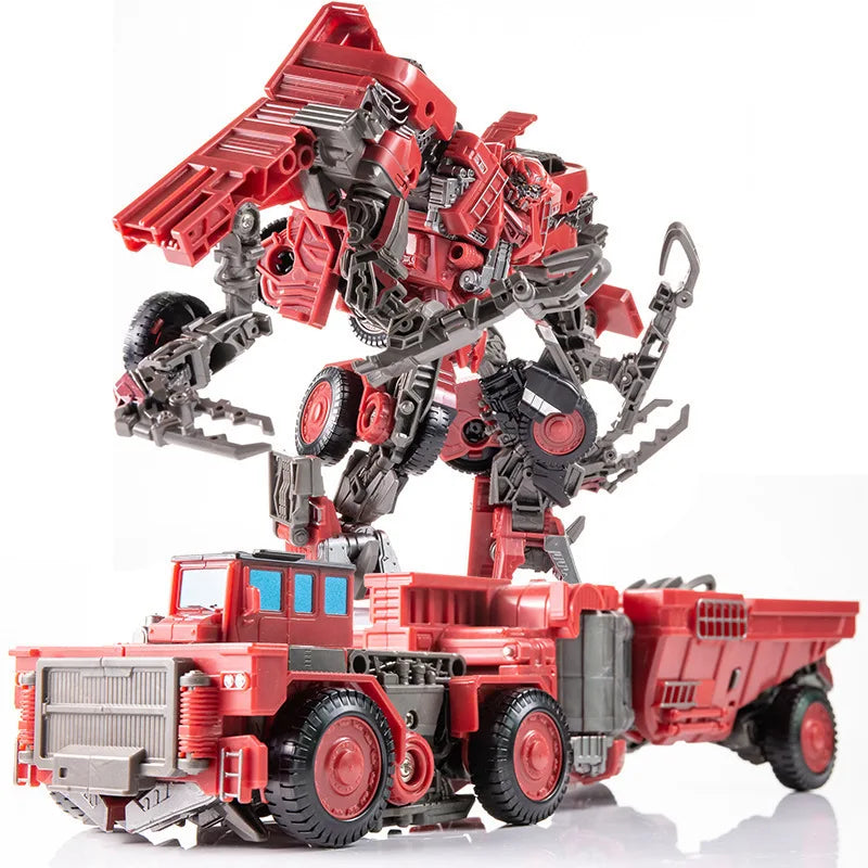 Hot 8 Style Devastator Transformation Robot 8 IN 1 Blender Bulldozer Car Action Figure ABS Deformation Model Toys For Boy Gift