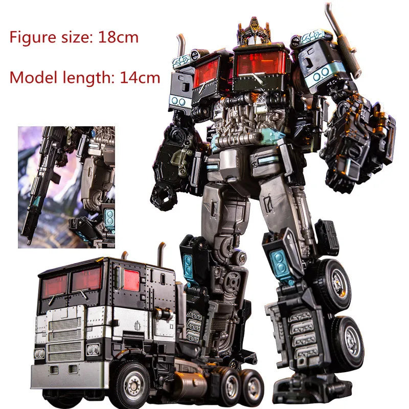 Transformation Toys Robot Car Alloy Plastic YS04A Optimu Prim Action Figure Anime Movie Series Birthday Gift