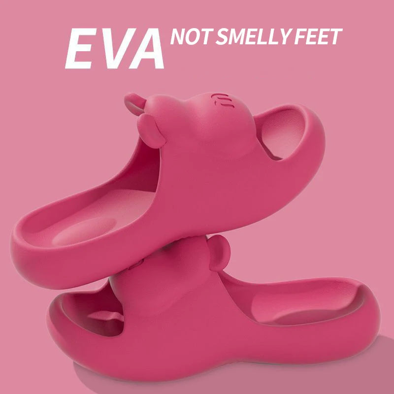 Summer New 2025 Slippers for Women's Home, Anti slip and Odorous EVA Home, Indoor Bathroom, Shower, Cooling Slippers