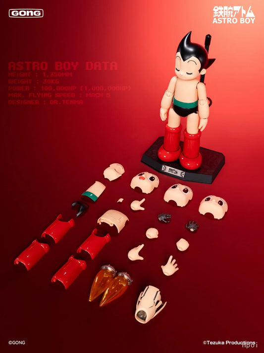 In Stock Collectible Model GONG Studio Astro Boy Mechanical Skeleton Movable Joint Action Figure Tezuka Osamu