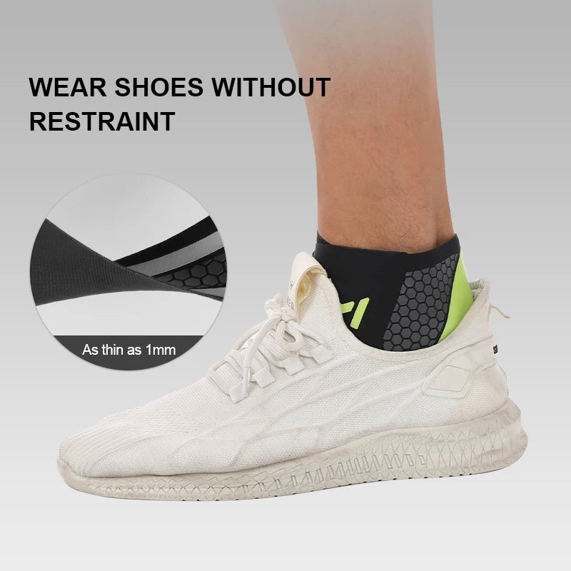 1/2pcs Cooper Ankle Support Compression Foot Sleeves for Men Women Bracer Ankle Protector Daily Sport Gym Workout Weightlifting
