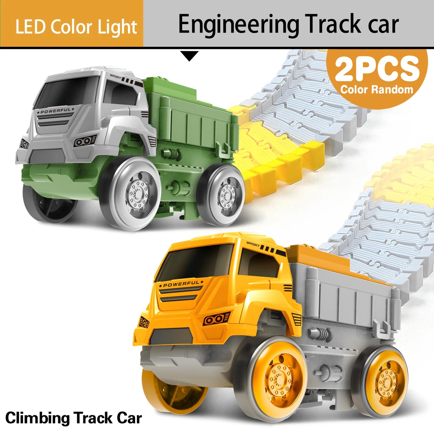 Electric dinosaur Track car Magic Climbing Railway Toy Car Flexible track Toy Cars Educational Toys For Boys Quality Toy For Kid