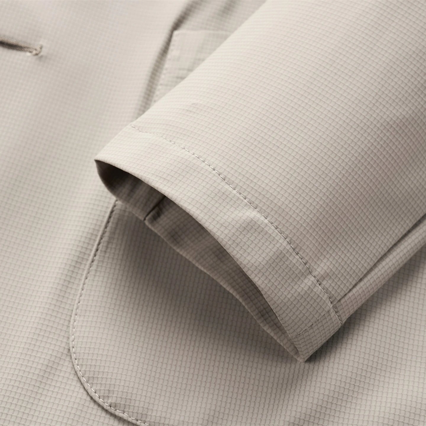 Minimalist Men Casual Blazer Ice Silk Nylon Spandex Seamless High Stretch Sun Protection Cooling Summer Breathable Tech Jacket